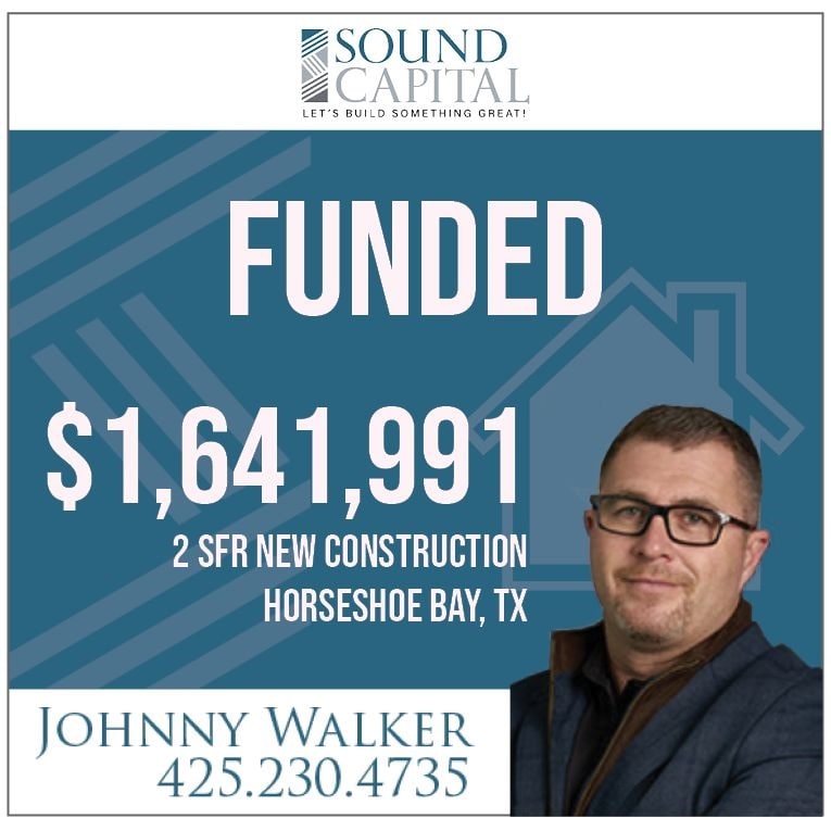 New Construction Loan - Horseshoe Bay, TX